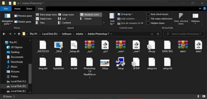 Download And Install Adobe Photoshop 7