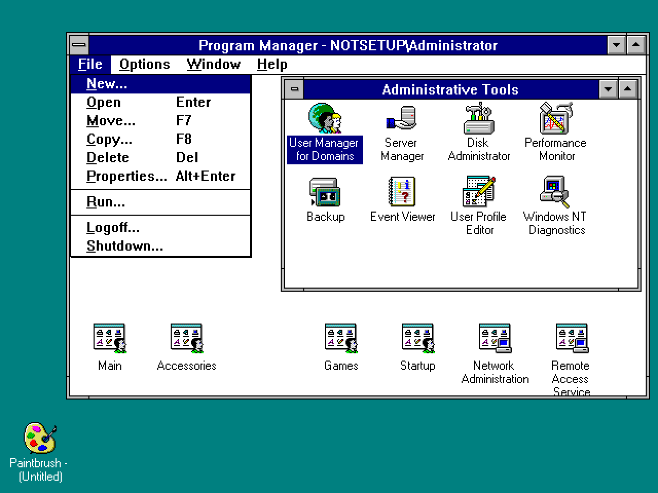 Windows NT 3.50 (Workstation and Server) Download