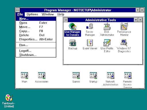 Windows NT 3.51 (Workstation and Server)